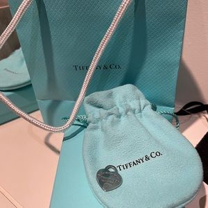 Tiffany & Co. Silver Heart Necklace